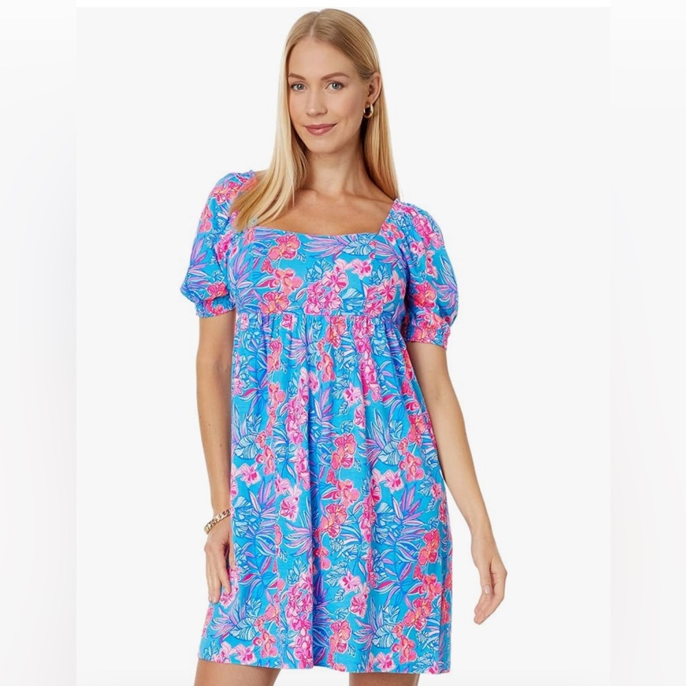 NWT Lilly Pulitzer Delaney Short Sleeve Dress